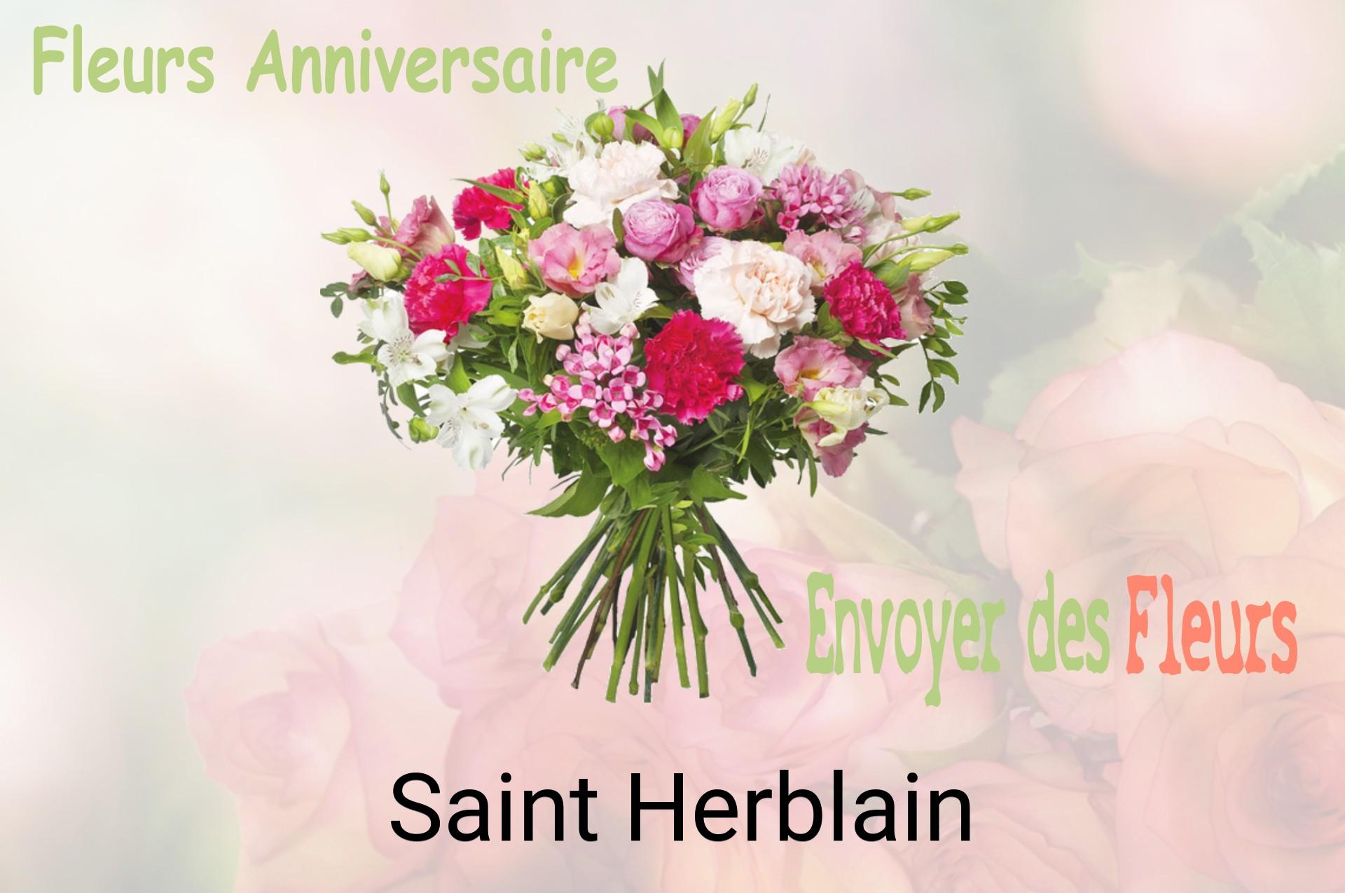 Bouquet de fleurs d’anniversaire livré à Saint-Herblain